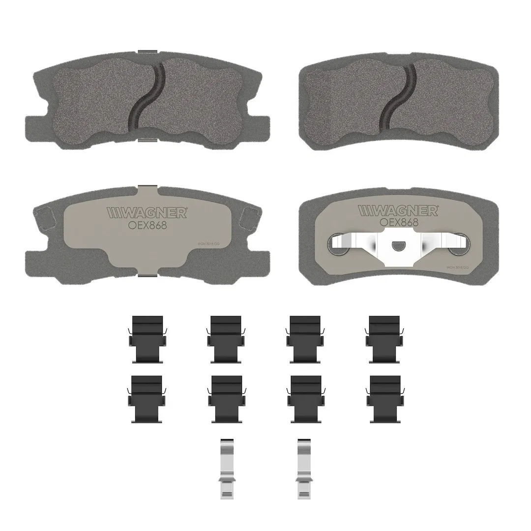OEX868 – WAGNER BRAKE Brake Pad, OE Replacement Premium Low-Copper Ceramic
